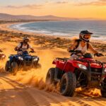 Quad biking in Agadir on the golden dunes