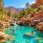 Paradise Valley from Agadir: turquoise natural pools in a palm canyon