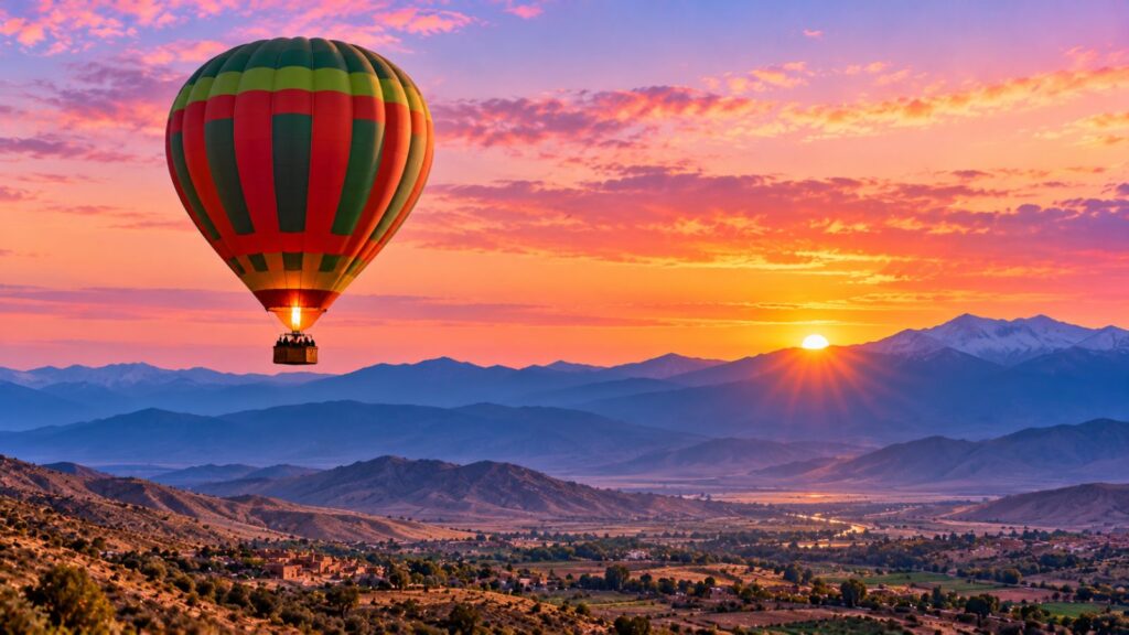 hot air balloon agadir