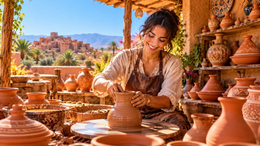 pottery class agadir